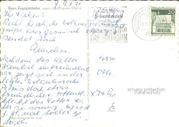 Zugspitzbahn Zahnradbahn Zugspitzgipfel – Bild 2