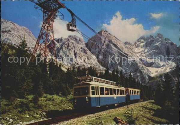 Zugspitzbahn Zahnradbahn Seilbahn Zugspitze