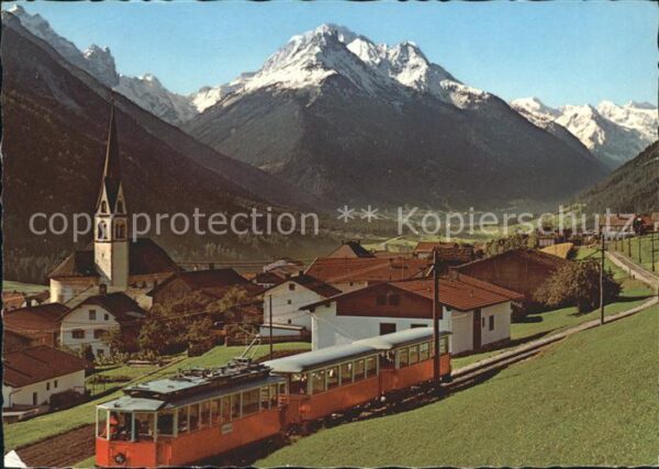 Eisenbahn Stubaitalbahn Telfes Pinistal Habicht S