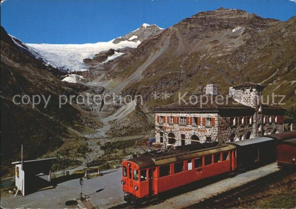 Eisenbahn Alp Grüm Palügletscher