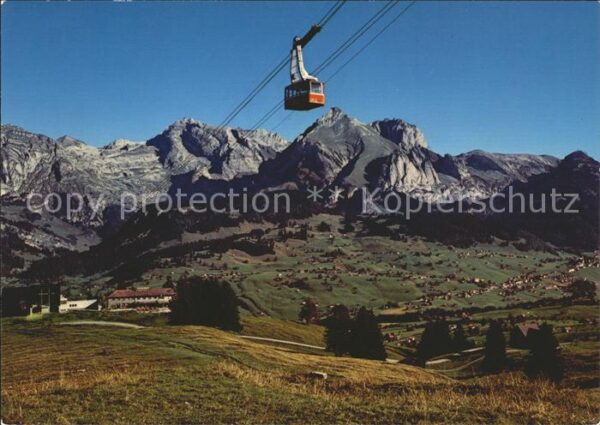 Seilbahn Unterwasser Iltios Chäserrugg Säntis Sc