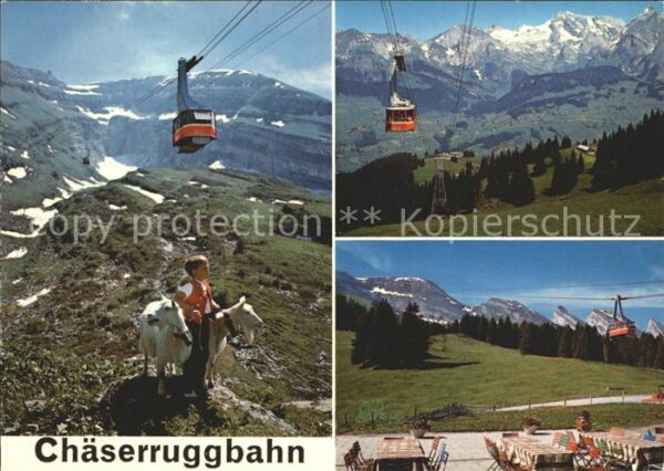 Seilbahn Chäserrugg Unterwasser Churfirsten Alps
