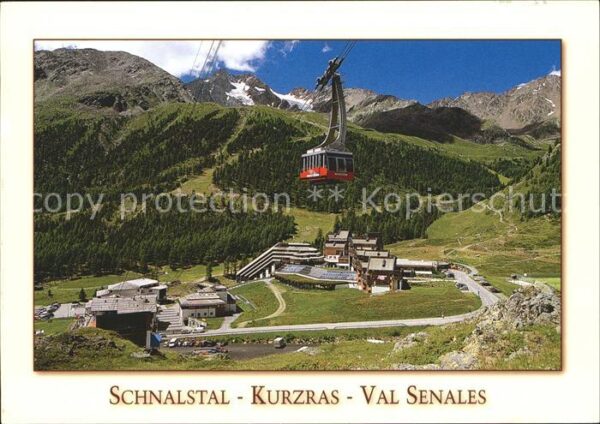 Seilbahn Schnalstal-Kurzras-Val Senales Ötztaler