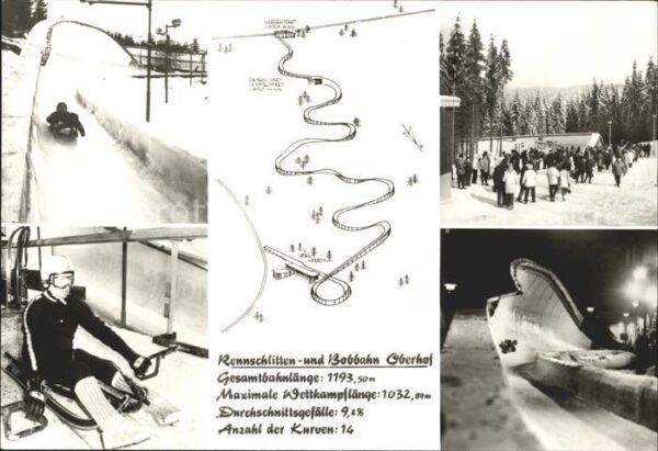 Bobsport Rennschlitten- und Bobbahn Oberhof