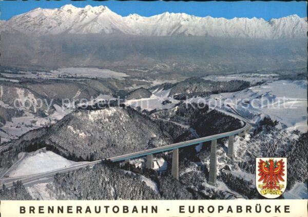 Bruecken Bauwerke Europabrücke Brennerautobahn Nordkette