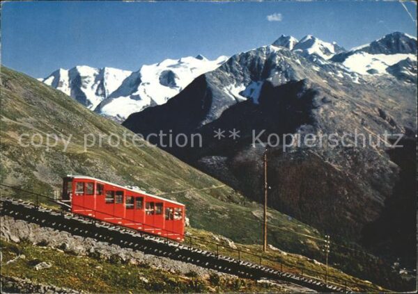 Zahnradbahn Muottas Muragl Bernina-Gruppe