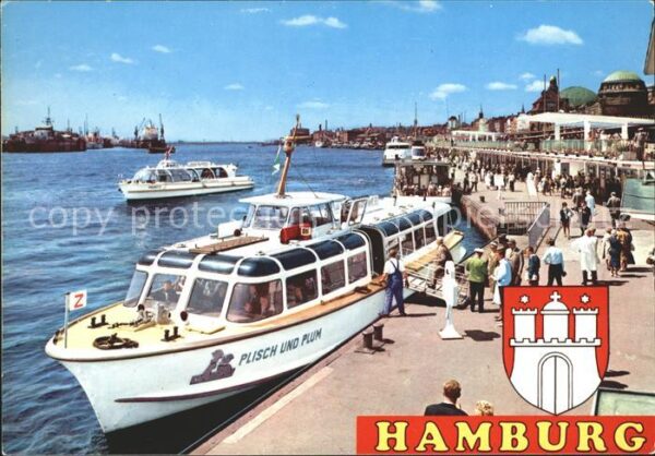 Motorschiffe Plisch und Plum Hamburg