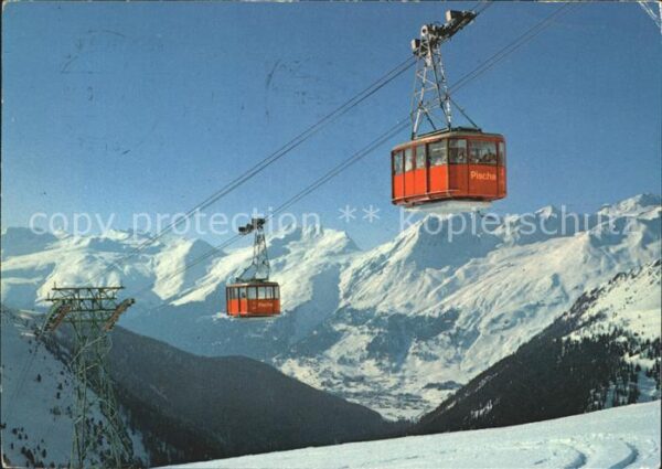 Seilbahn Pischa Davos Parsenn Strela