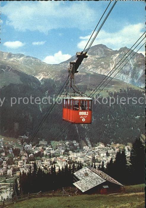 Seilbahn Brämabüel-Jakobshorn Davos Schatzalp Sc