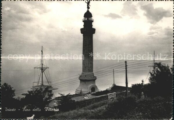 Leuchtturm Lighthouse Trieste Faro della Vittoria
