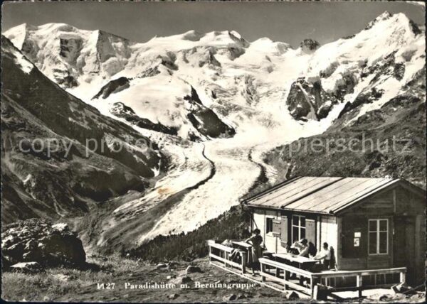 Gletscher Paradishütte Berninagruppe