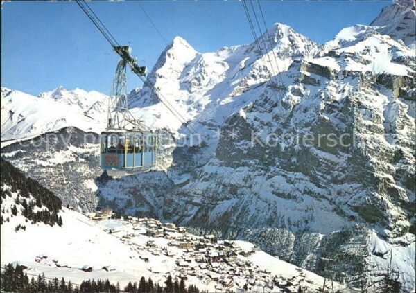 Seilbahn Schilthorn Mürren-Birg Eiger Mönch