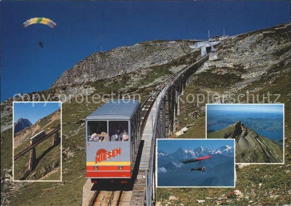 Zahnradbahn Niesenbahn Niesenkulm Mülenen