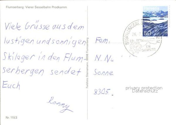 Sessellift Prodkamm Flumserberg – Bild 2