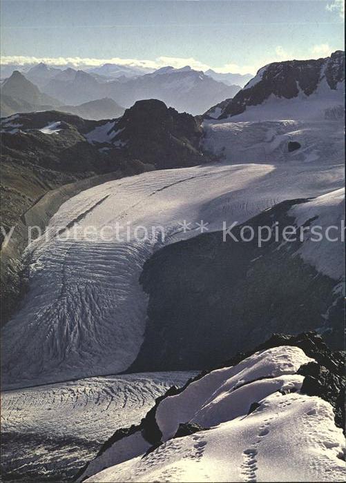 Gletscher Persgletscher Diavolezza-Bergstation