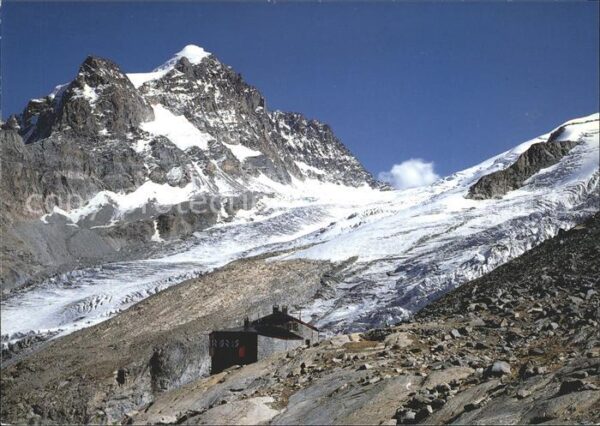 Gletscher Coaz-Hütte SAC Piz Roseg