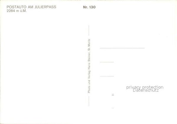 Postauto Julierpass – Bild 2