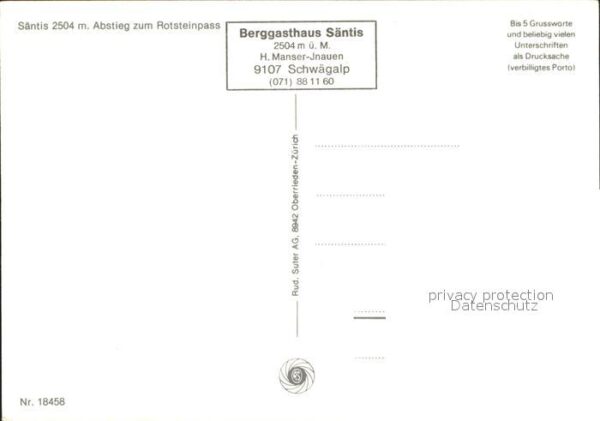 Bergsteigen Klettern Lisengrat Säntis Abstieg Rotsteinpass – Bild 2