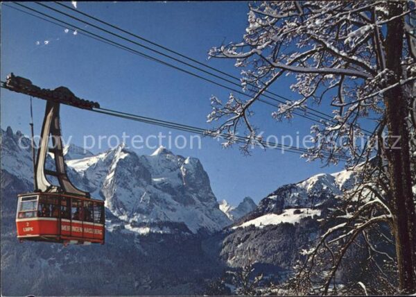 Seilbahn Meiringen-Reuti Engelhörner Wetterhorng