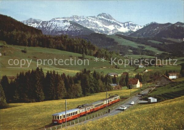 Eisenbahn Appenzellerbahn Säntis