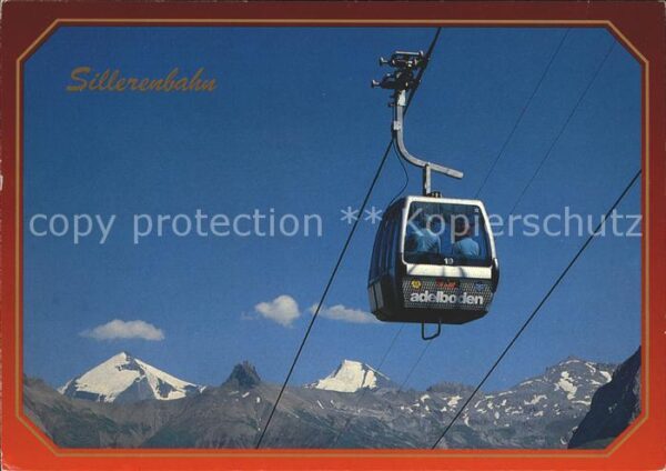 Seilbahn Silleren Adelboden Altels Tschingelloch