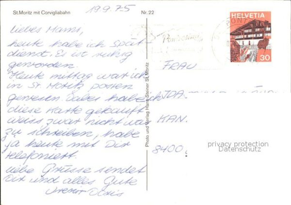 Zahnradbahn St. Moritz Corvigliabahn – Bild 2
