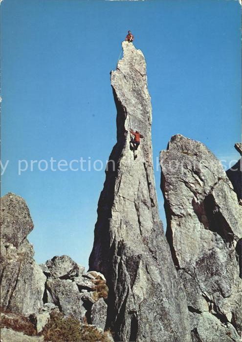 Klettern Bergsteigen Fiamma Aufstieg