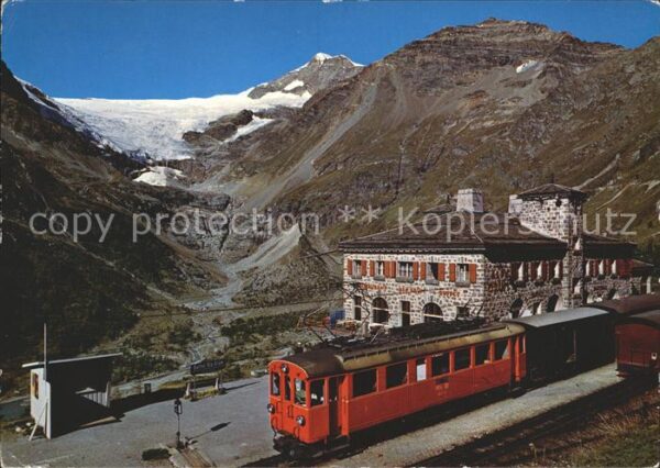 Eisenbahn Alp Grüm Palügletscher
