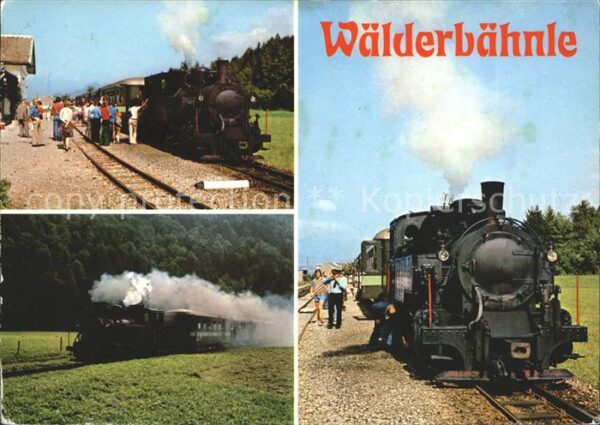 Lokomotive Wälderbähnle Bregenz