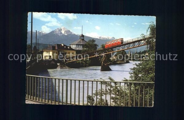 Zahnradbahn Hungerburgbahn Talstation Nockspitze In