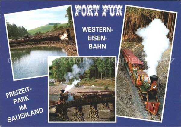 Eisenbahn Western-Eisenbahn Fort Fun Freizeitpark