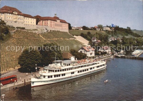 Motorschiffe Meersburg am Bodensee Hafen