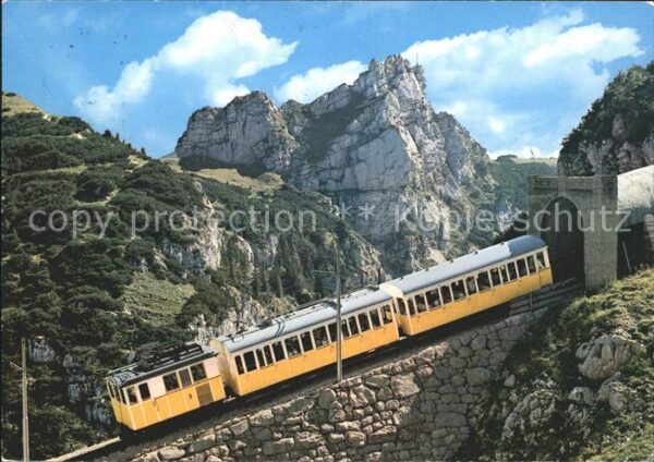 Zahnradbahn Wendelsteinbahn Tunneleinfahrt Soinkess