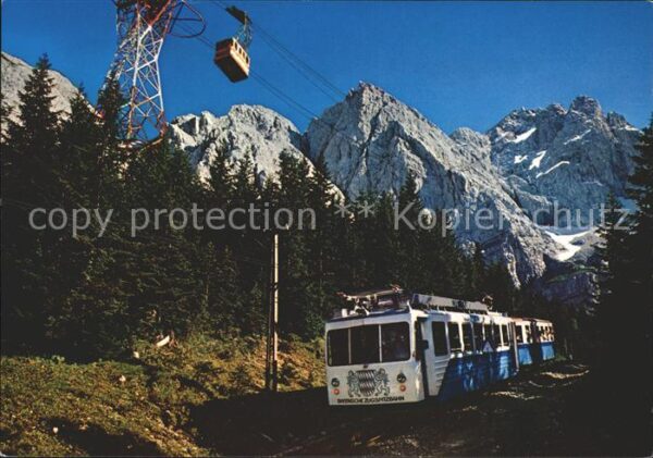 Zugspitzbahn Zahnradbahn Seilbahn Zugspitze