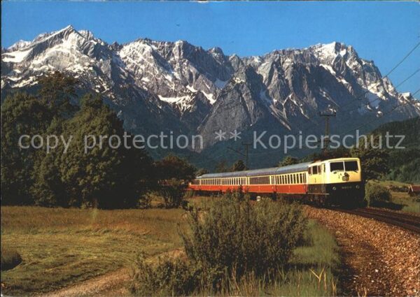 Eisenbahn Intercity Garmisch-Partenkirchen-Münche