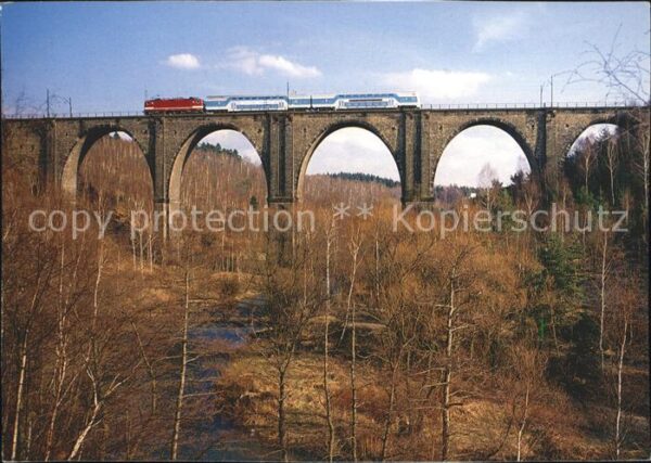 Viadukte Viaduc Elsenbahn Freiberger Mulde Muldenhütten