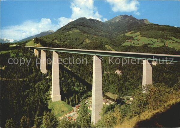 Bruecken Bauwerke Europabrücke Brennerautobahn Schönberg