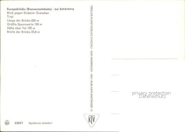 Bruecken Bauwerke Europabrücke Brennerautobahn Schönberg – Bild 2
