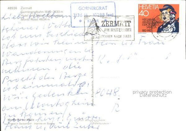 Zahnradbahn Gornergratbahn Zermatt Hotel und Statio – Bild 2