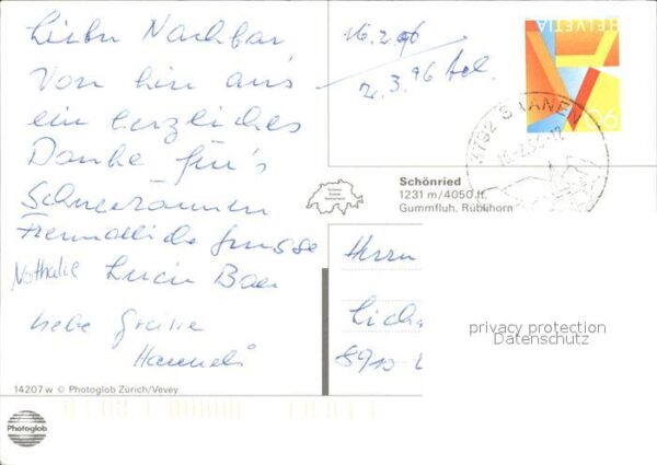 Eisenbahn Schönried Gummifluh Rüblihorn – Bild 2