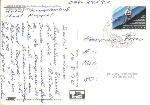 Eisenbahn Amor-Express Bodensee-Toggenburg-Bahn N – Bild 2