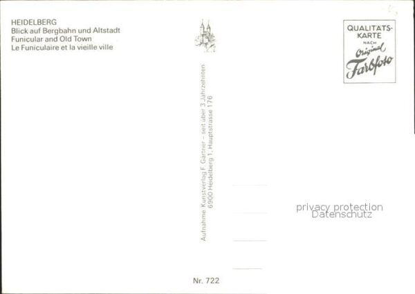 Zahnradbahn Heidelberg Altstadt – Bild 2