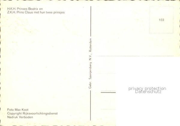 Adel Niederlande Prinzessin Beatrix Prinz Claus Prinzess – Bild 2
