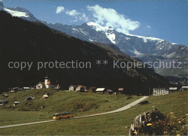 Postbus Urnerboden Klausenpass Claridenstock