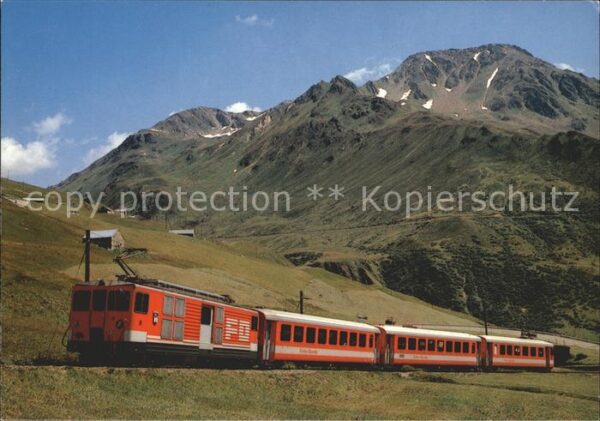 Eisenbahn Furka-Oberalp-Bahn Rossbodenstock