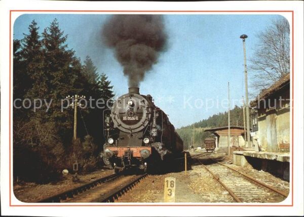 Lokomotive Lok 95 0024 Bahnhof Lichte