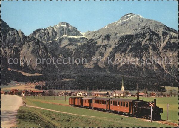 Eisenbahn Zillertalbahn Strass Rofangebirge