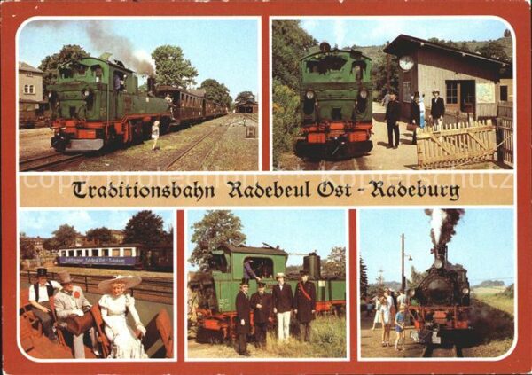 Lokomotive Traditionsbahn Radebeul Ost-Radeburg Zu
