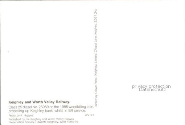 Eisenbahn Keighley and Worth Valley Railway – Bild 2