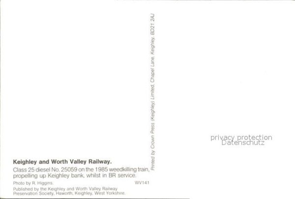 Eisenbahn Keighley and Worth Valley Railway – Bild 2